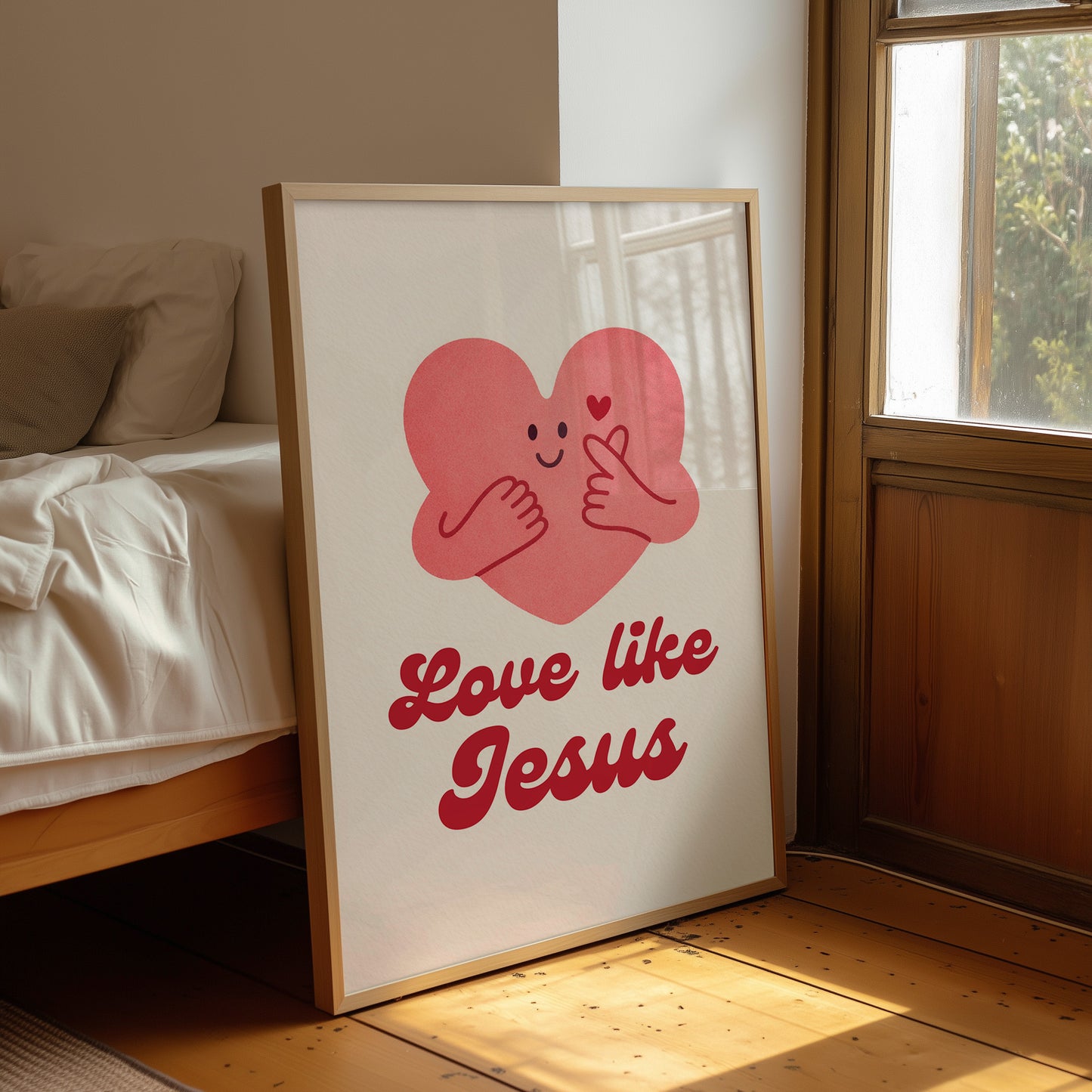 Embracing Hearts Spread Divine Message