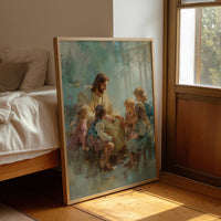 Gentle Teacher Amid Turquoise Haze