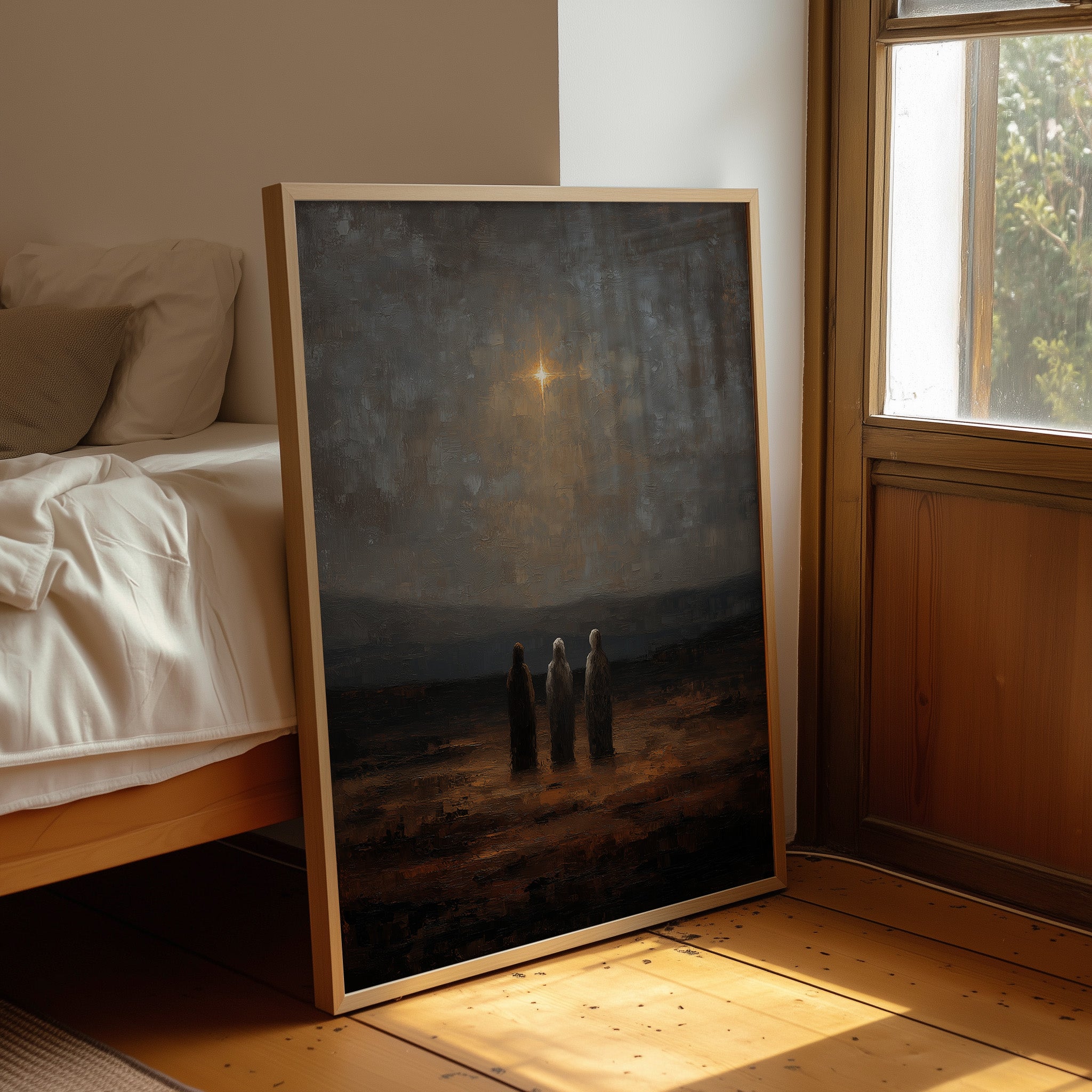 Celestial Pilgrims Witness Divine Light