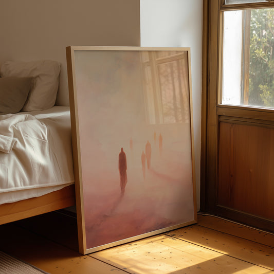 Ethereal Pilgrims Traverse Peach Mist