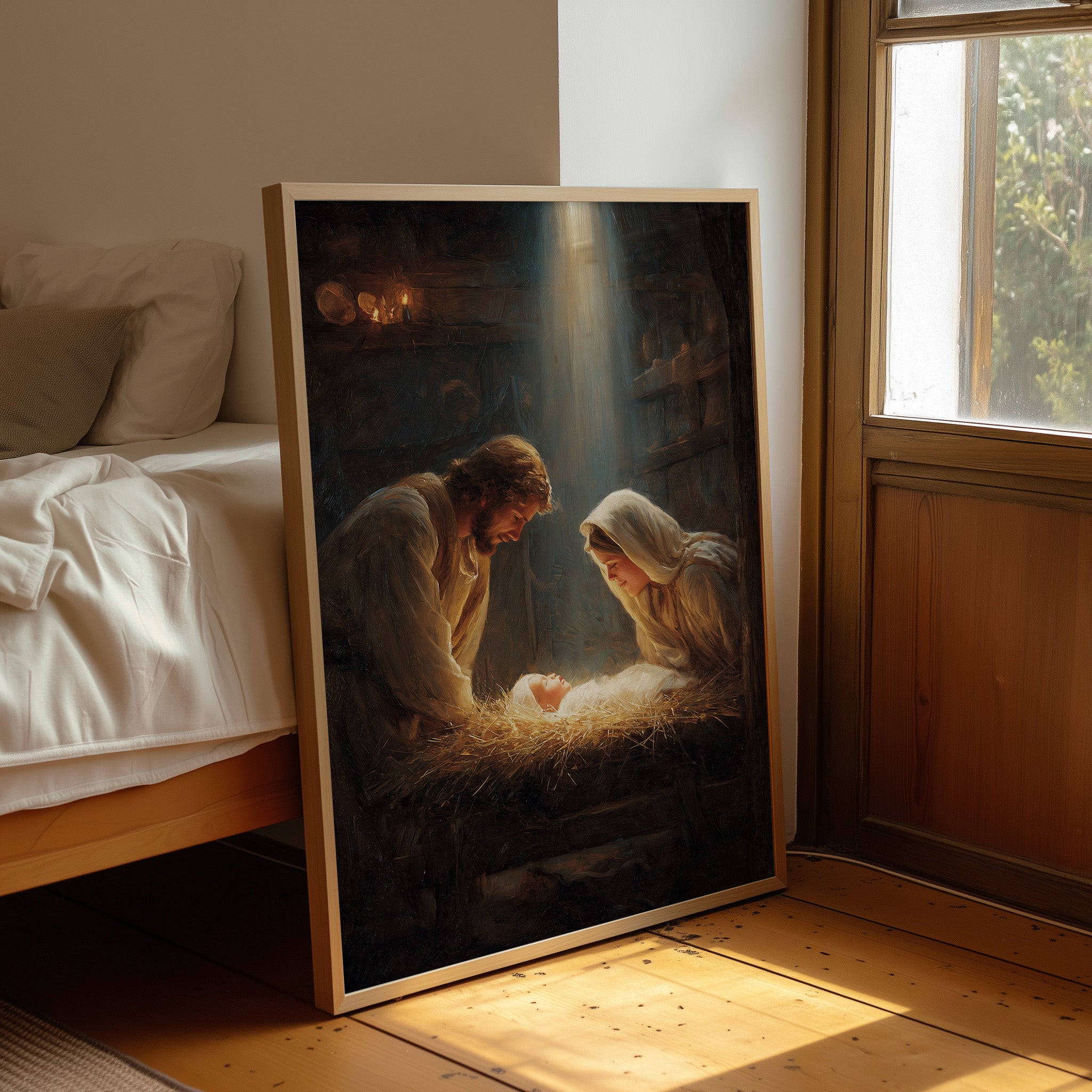 Divine Light Illuminates Humble Beginnings
