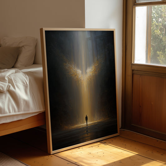 Celestial Radiance Beckons Mortal Witness