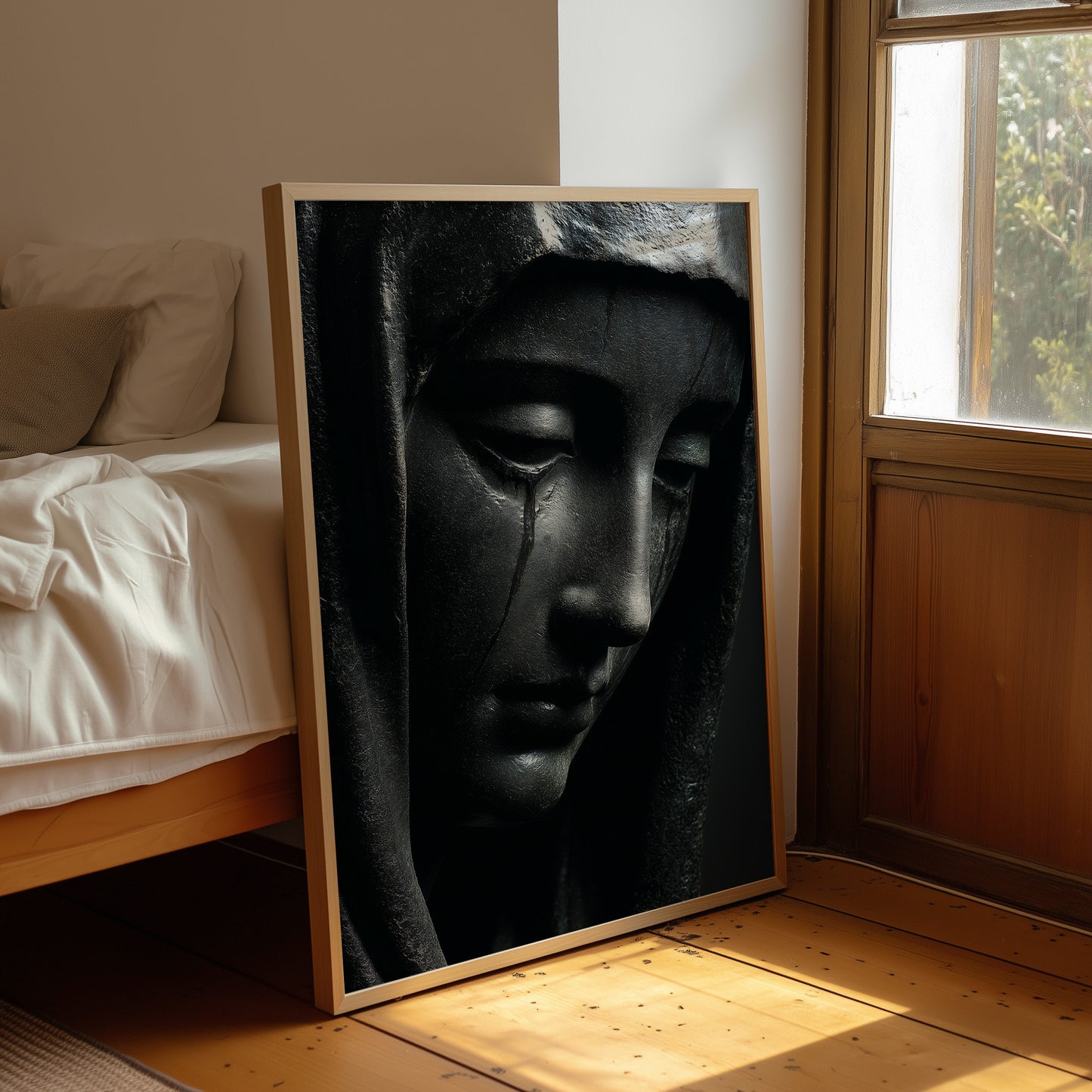 Obsidian Tears Carve Silent Prayers