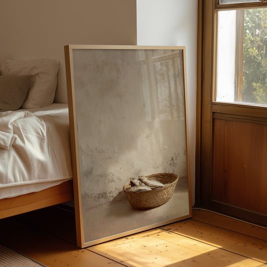 Silver Harvest Rests in Woven Simplicity