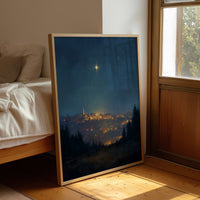 Celestial Beacon Illuminates Ancient Village