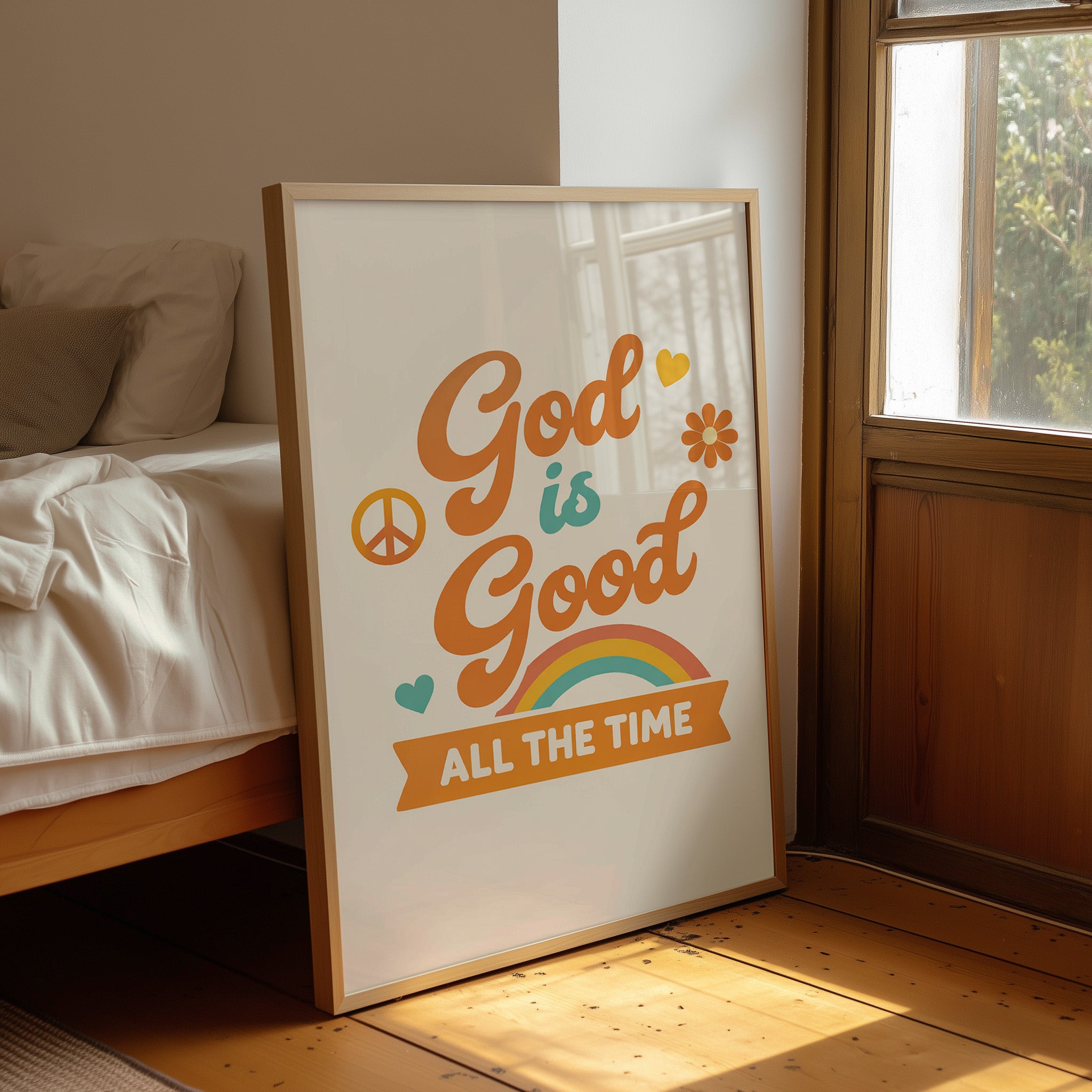 Retro Faith Blossoms With Eternal Promise