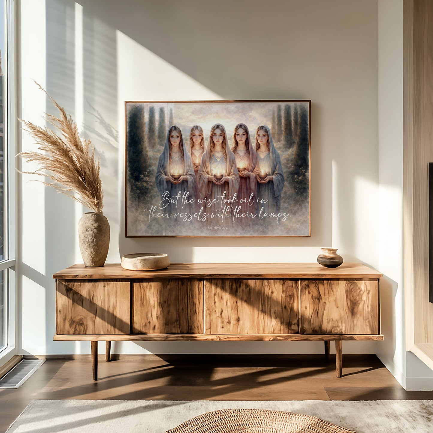 Sacred Vessels Illuminate Ancient Parable Matthew 25:4