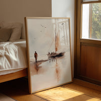 Whispered Tides at Dawn's Embrace