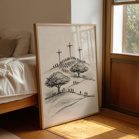 Pilgrimage Toward Three Crosses