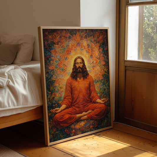 Divine Meditation Within Sacred Mandalas
