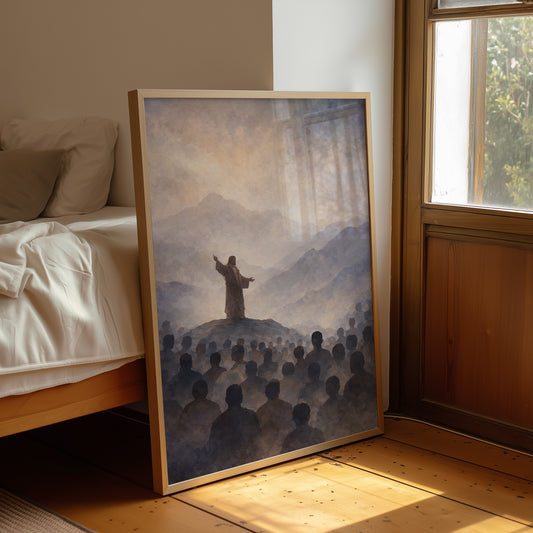 Ethereal Sermon Among Mountain Mists
