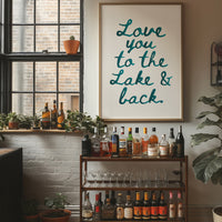 Teal Affection for Lakeside Retreats