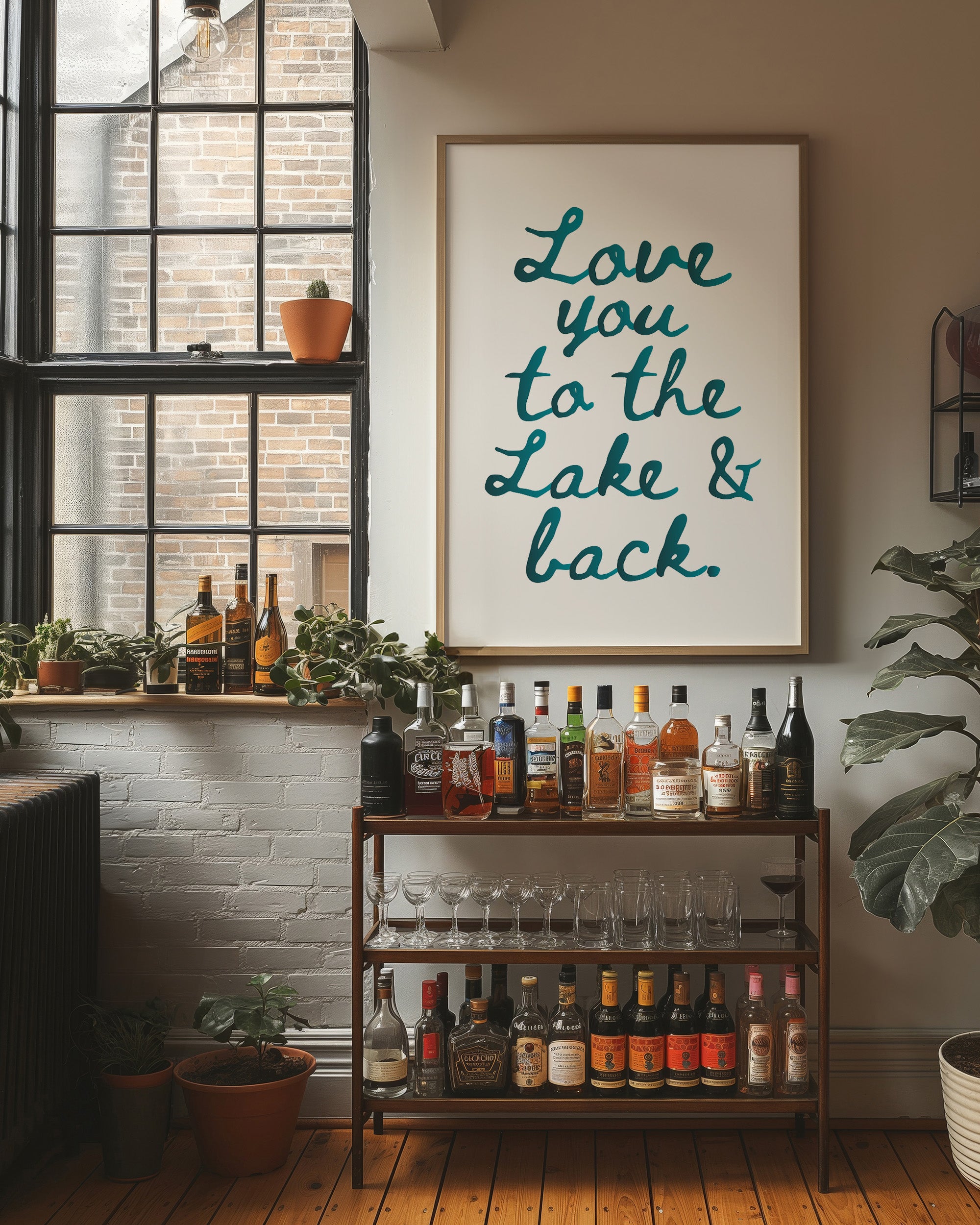 Teal Affection for Lakeside Retreats