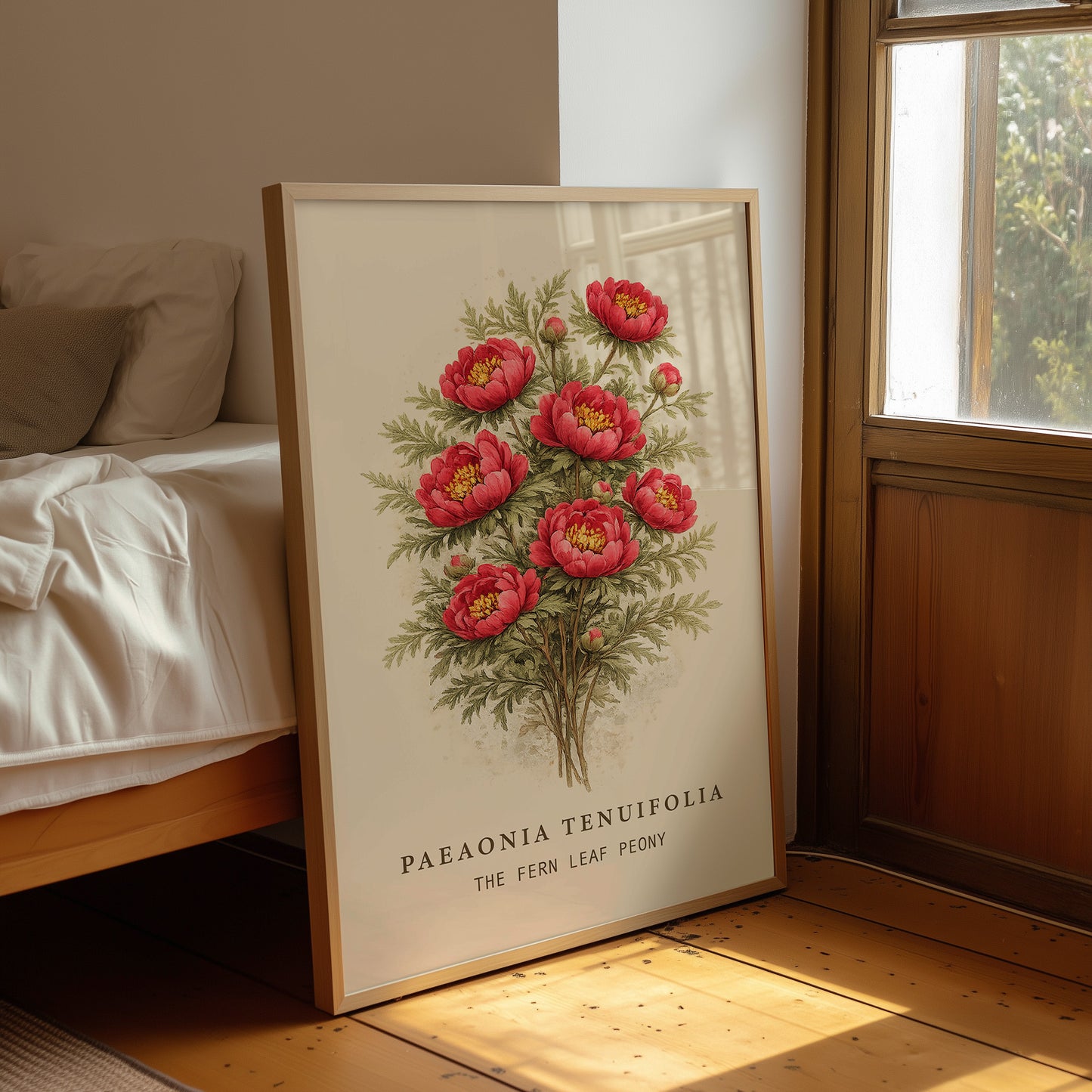 Crimson Nobility: Botanical Heritage Preserved