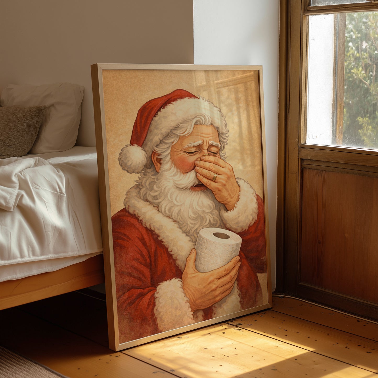 Even Santa Needed a Minute