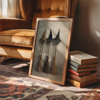 Enchanted Trio: Witches' Tools of Trade