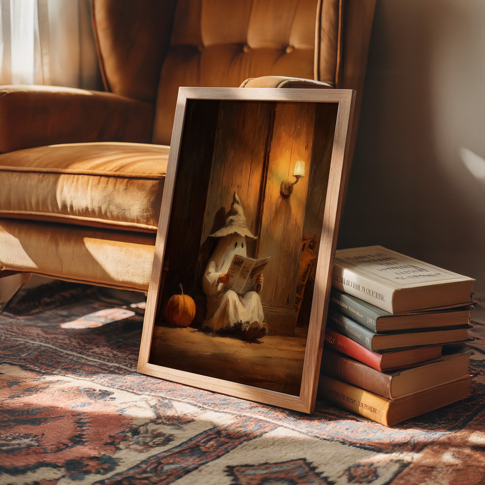Ghostly Reader Awaits Halloween News