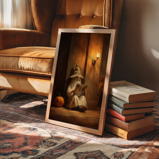 Ghostly Reader Awaits Halloween News