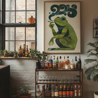 Whimsical Amphibian's Midnight Melody
