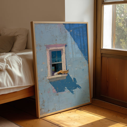 Azure Afternoon: Legs in Repose