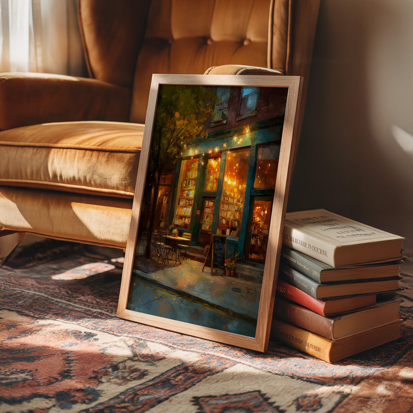 Autumnal Sanctuary of Literary Warmth