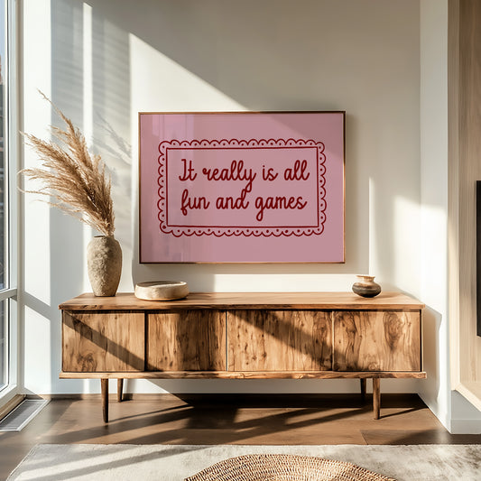 Playful Philosophy in Pink