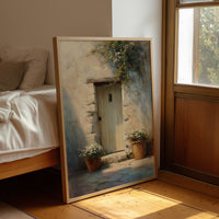 Mediterranean Threshold: Blossoms and Light