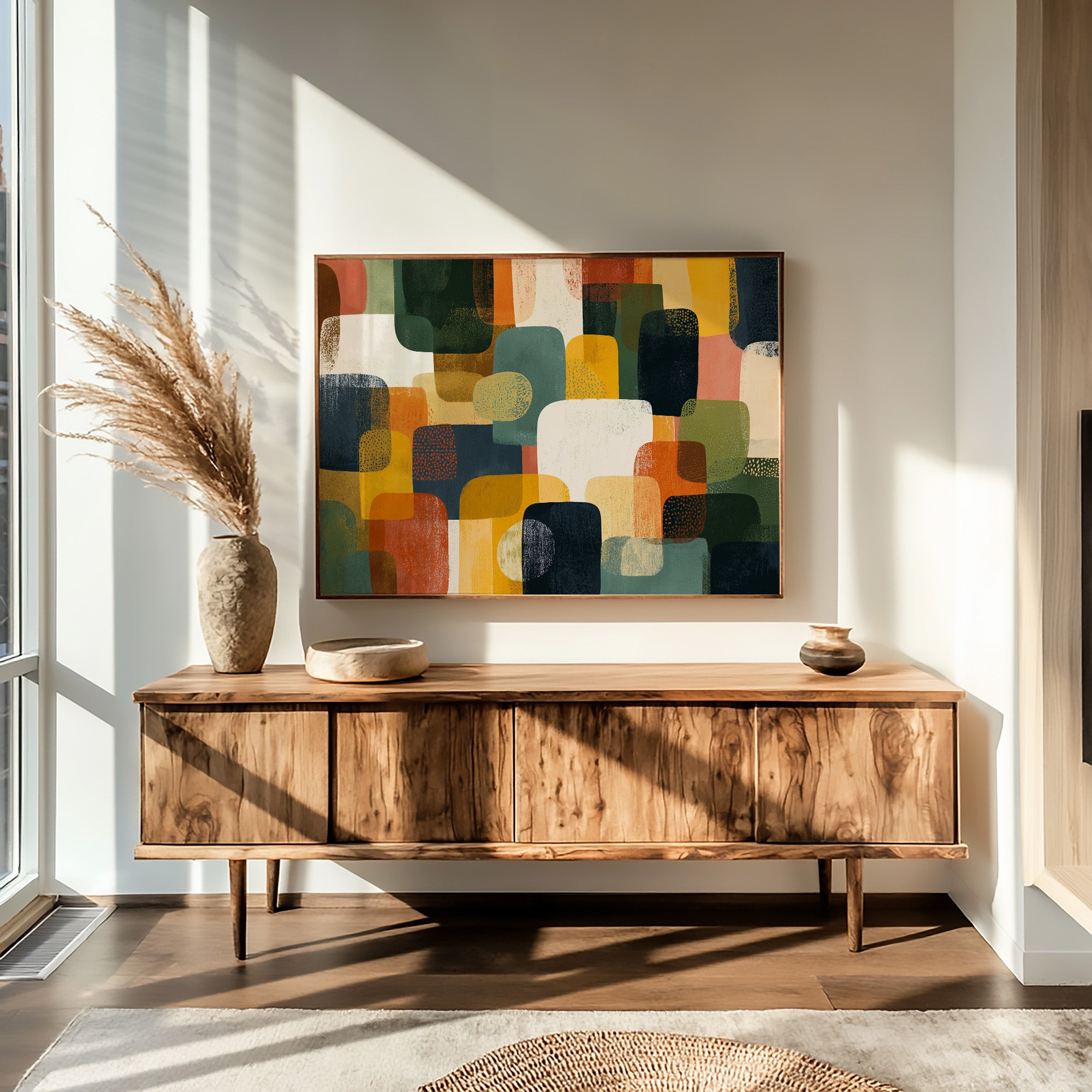 Autumn Mosaic Whispers Through Time