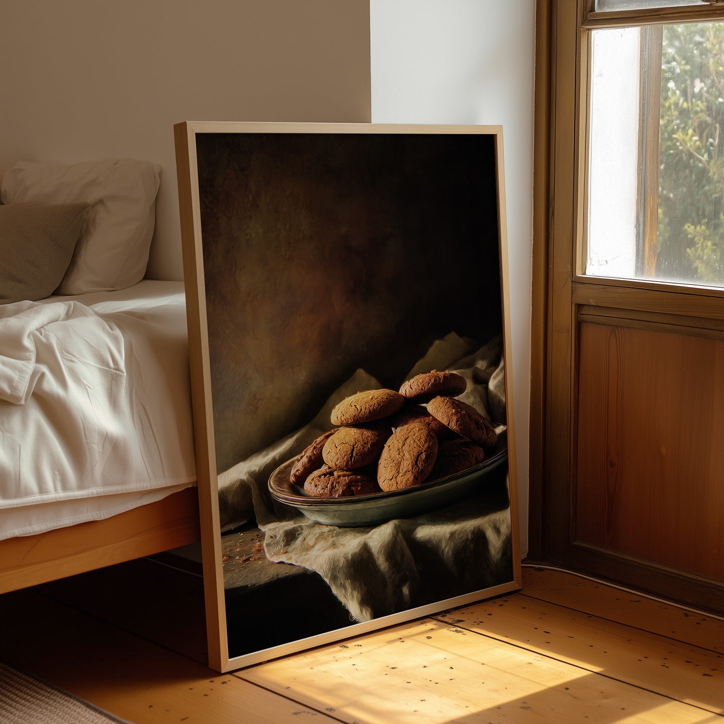 Rustic Abundance: Cookies in Chiaroscuro