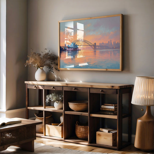 Sydney Harbor at Dusk