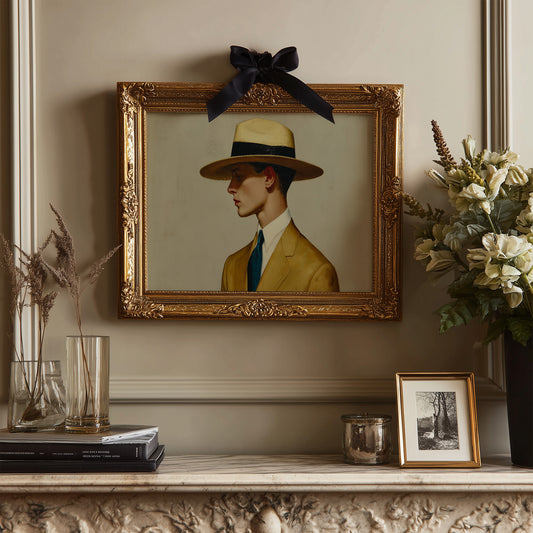 Golden Era Elegance In Profile