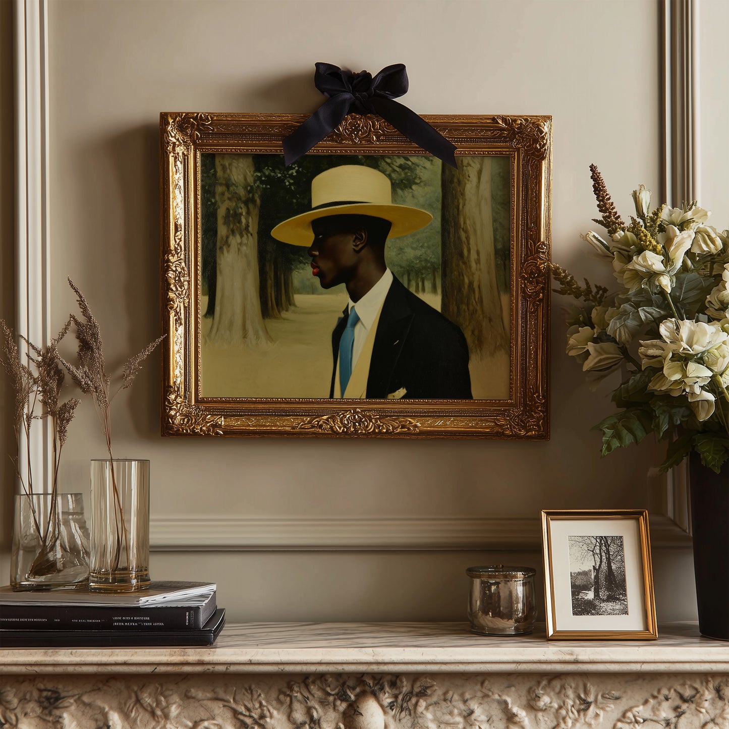 Elegance Strolls Through Verdant Avenues