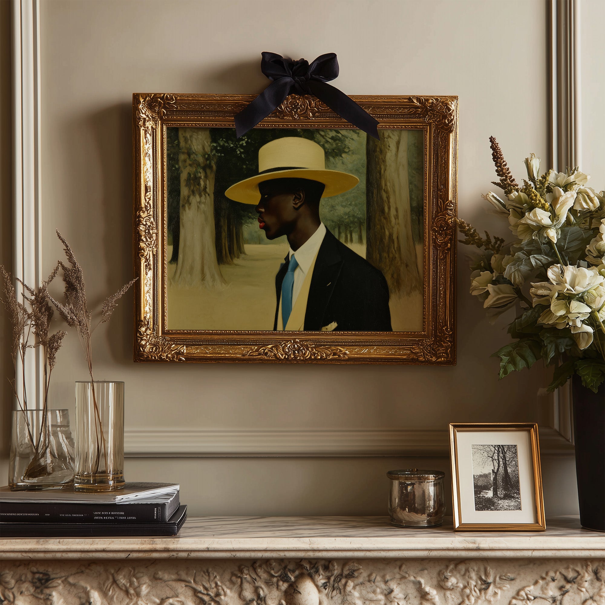 Elegance Strolls Through Verdant Avenues