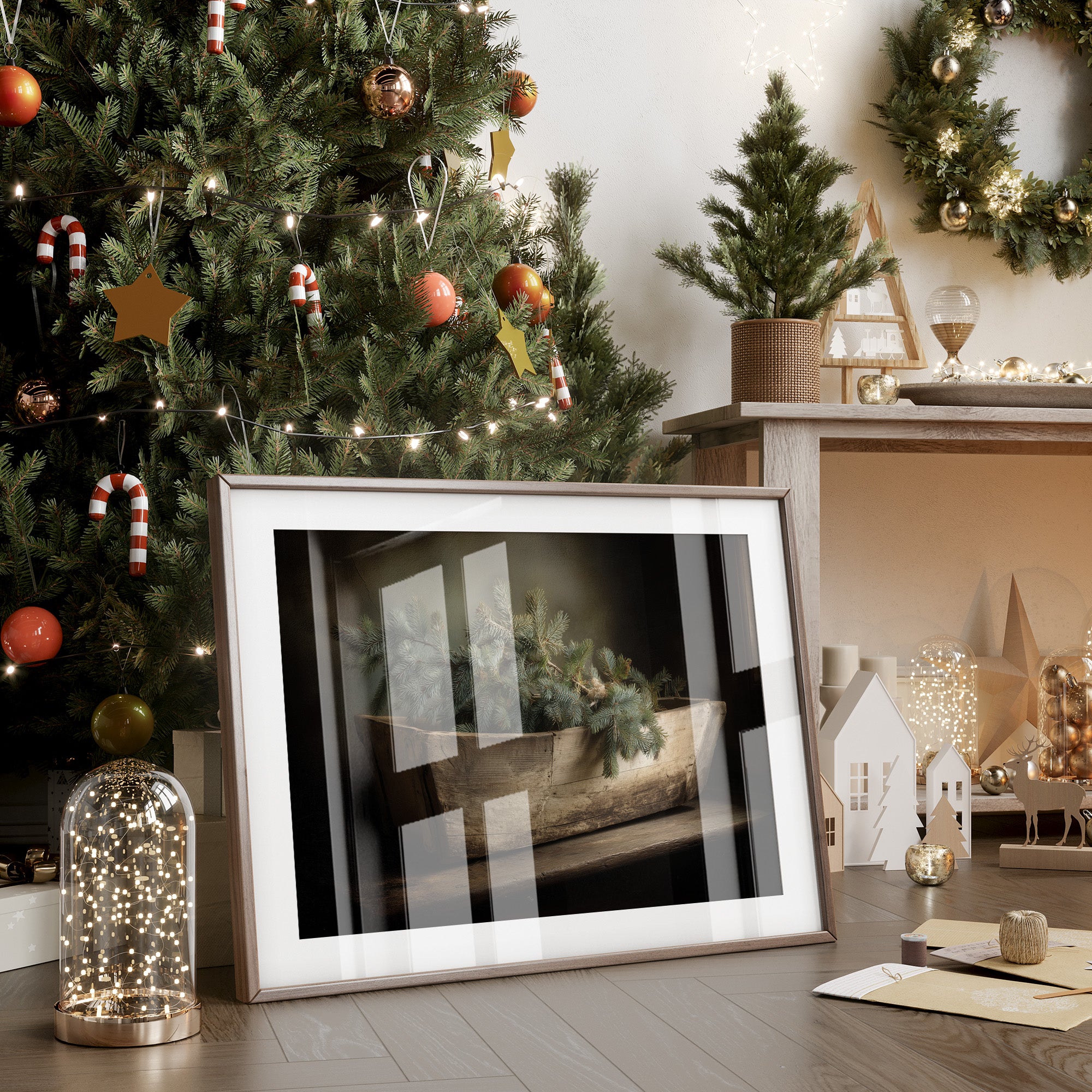 The Box That Held the Evergreen