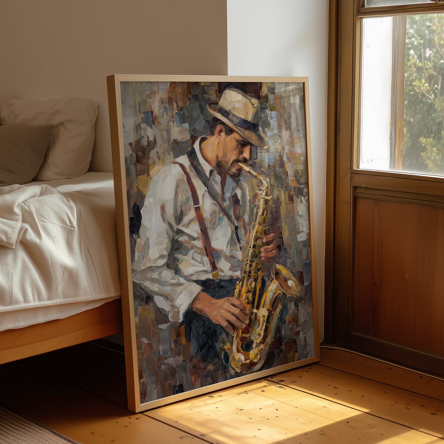 Melodic Reverie in Brushstrokes