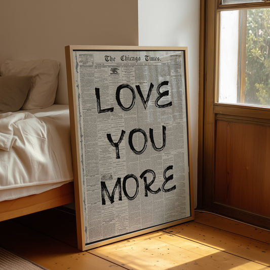 Bold Declarations on Vintage Headlines