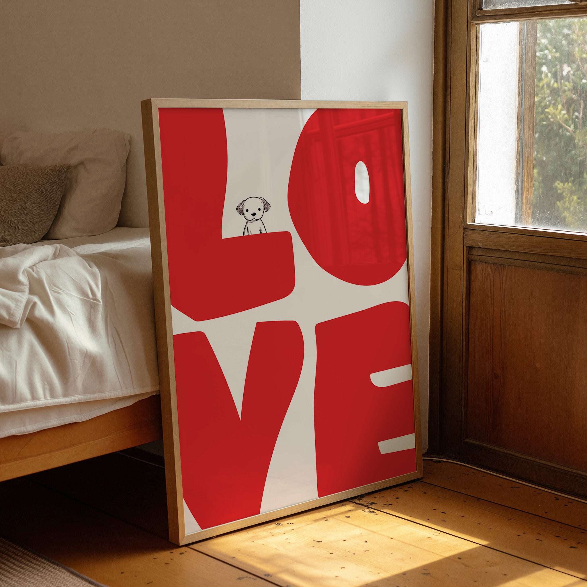Puppy Love in the Typography of Affection