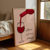 Crimson Pour: An Evening's Indulgence