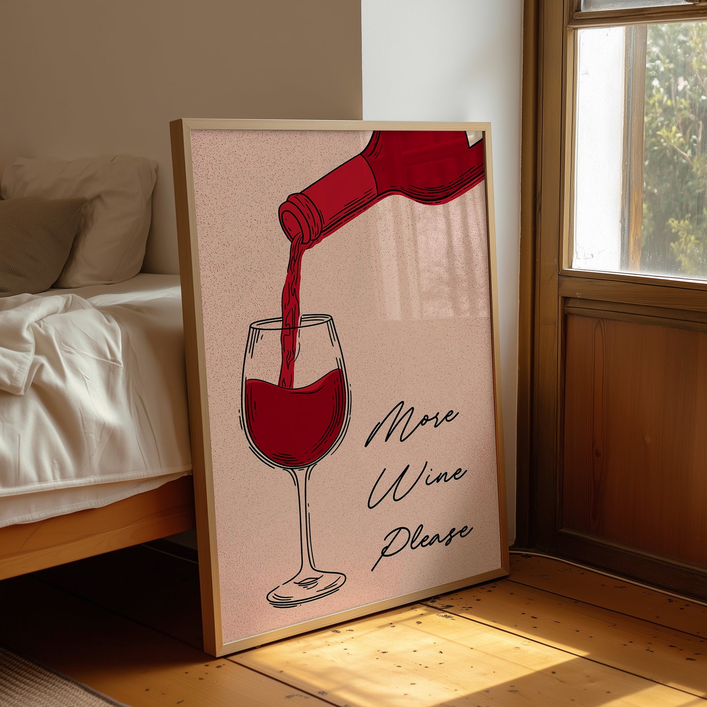 Crimson Pour: An Evening's Indulgence