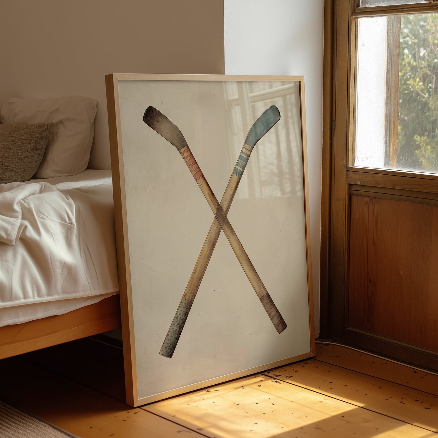 Crossed Sticks: Vintage Hockey Heritage