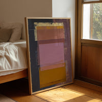 Silence Settles Between Color Fields