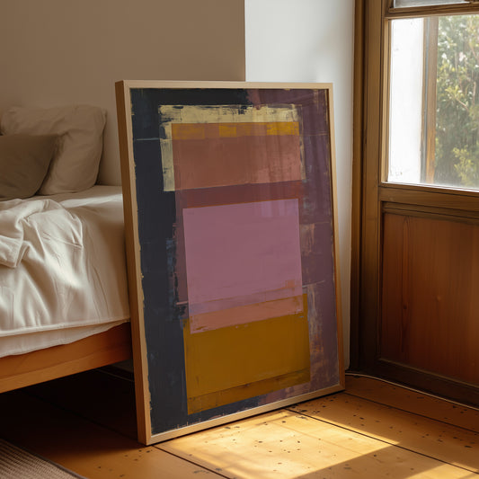 Silence Settles Between Color Fields