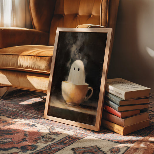 Ghost Finds Warmth In Teacup