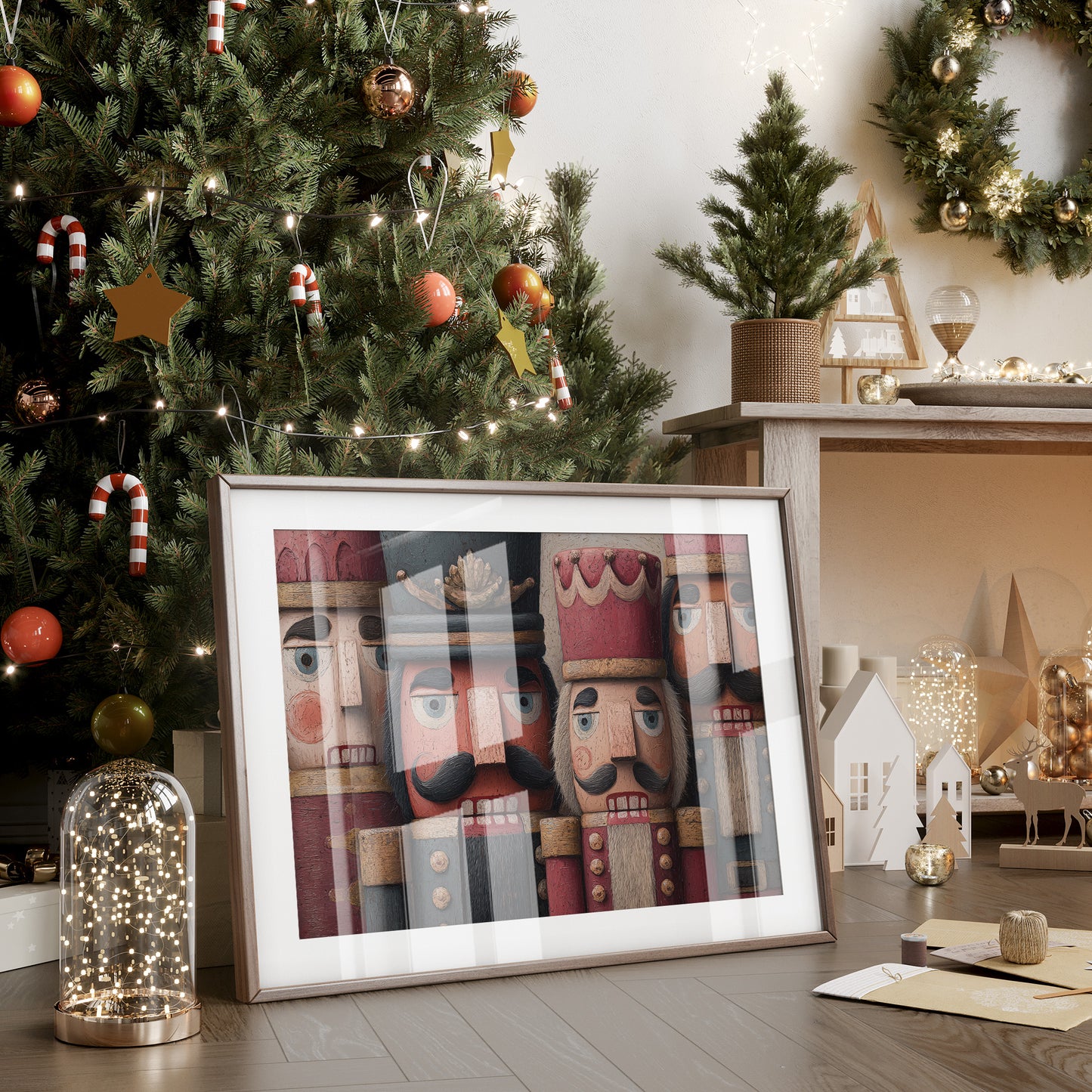 Wooden Nutcrackers Remember Every December
