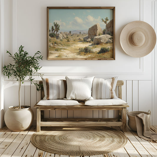 Joshua Trees Stand Through Endless Noon