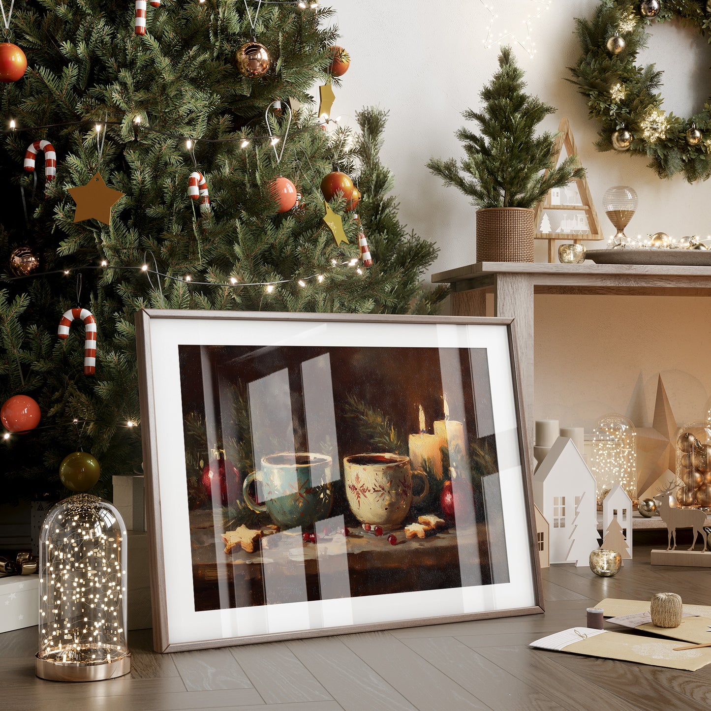 Two Mugs Wait For December's Return