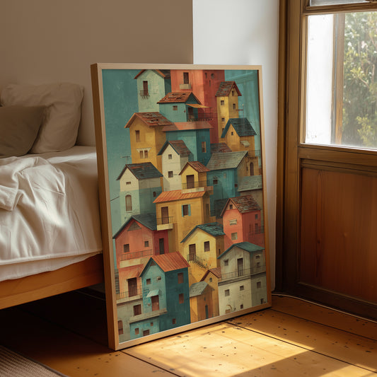 Stacked Stories In Coastal Colors