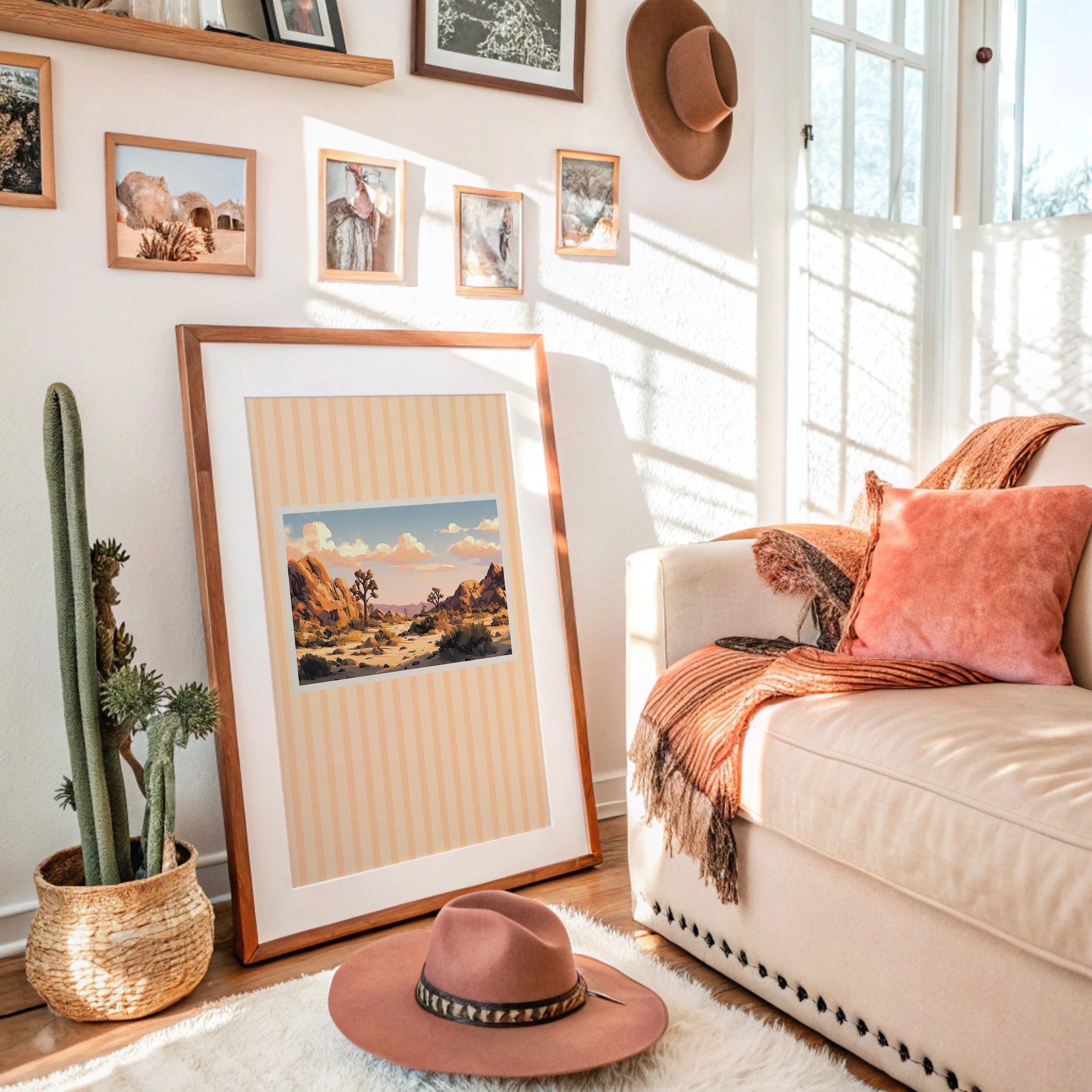 Joshua Trees Hold the Fading Heat