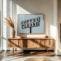 Bold Letters Beg For Caffeine