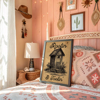 Rustic Refuge: Vintage Outhouse Charm